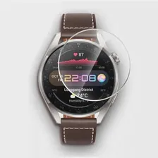 Гидрогелевая защитная пленка на Huawei Watch 3 Pro 48 mm (Хуавей вотч 3 про) на часы прозрачная силиконовая клеевая основа полноклеевая 2 шт Brozo