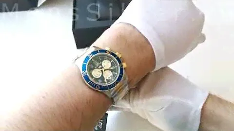 Дайверские Часы Glycine Combat GL1002 Swiss Made Chronograph