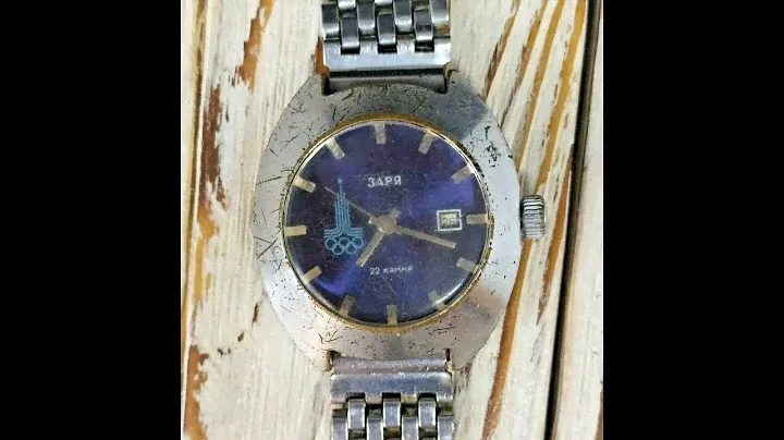 Женские наручные часы Заря Олимпиада 80 не работают. Women's wrist watch Zarya Olympiada 80