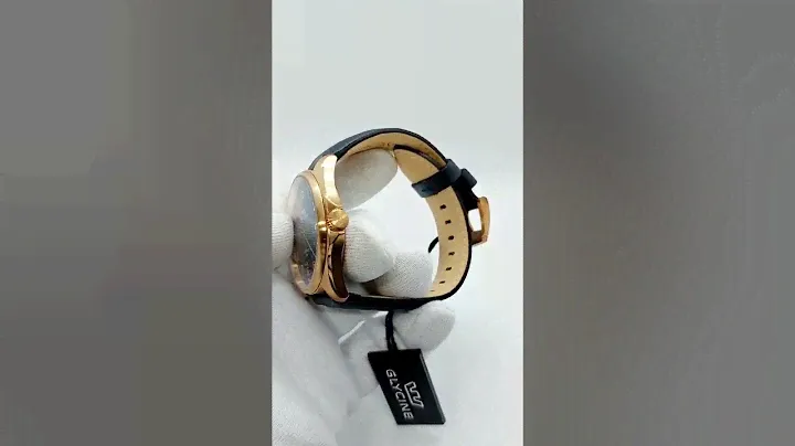 Оригинальные мужские механичесаие часы швейцарского бренда GLYCINE из коллекции COMBAT SUB из бронзы