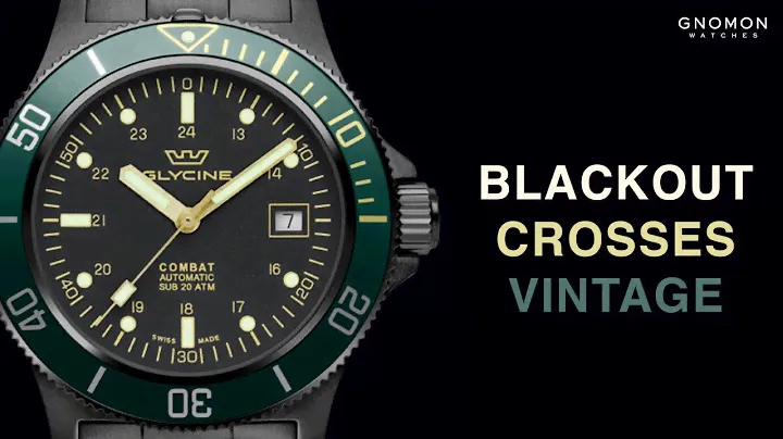 Glycine Combat SUB 42 Black PVD Green Ref. GL0273