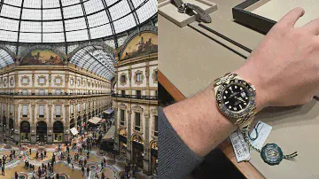 Rolex Watch Shopping Milan ITALY + Rolex MXP Airport + city tour Porsche experience - Submariner