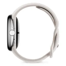 Умные часы Google Pixel Watch 2 Polished Silver Aluminum Case / Porcelain Active Band Бежевые